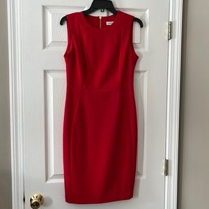 Calvin Klein red size 6 dress